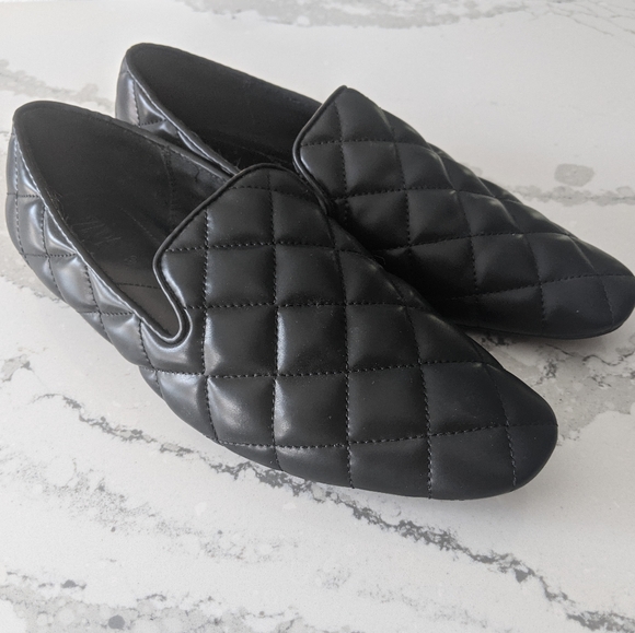 Zara leather quilted loafers - Picture 4 of 6